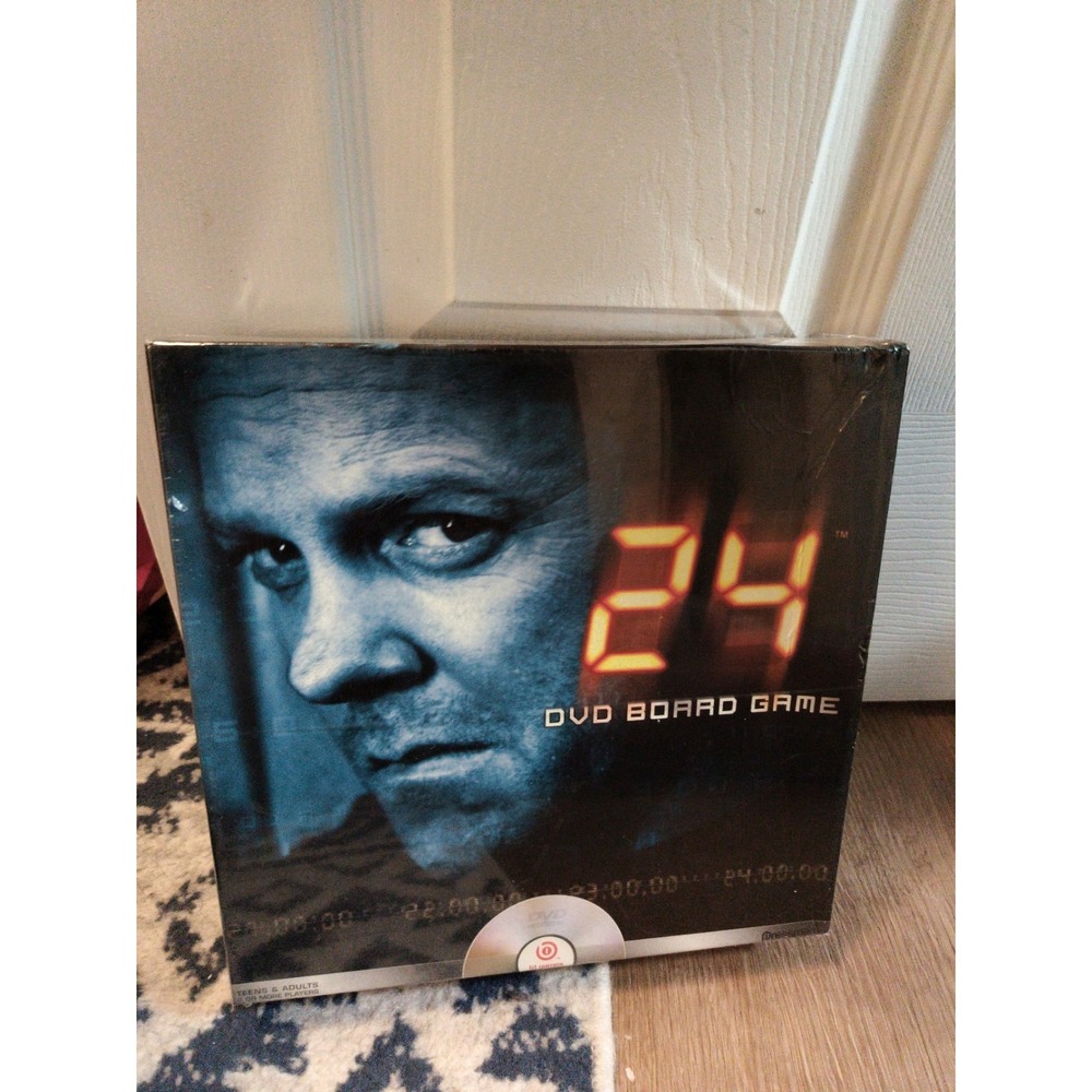 24 TV Series DVD Board Game Parker Brothers JACK BAUER New Factory Sealed!!!